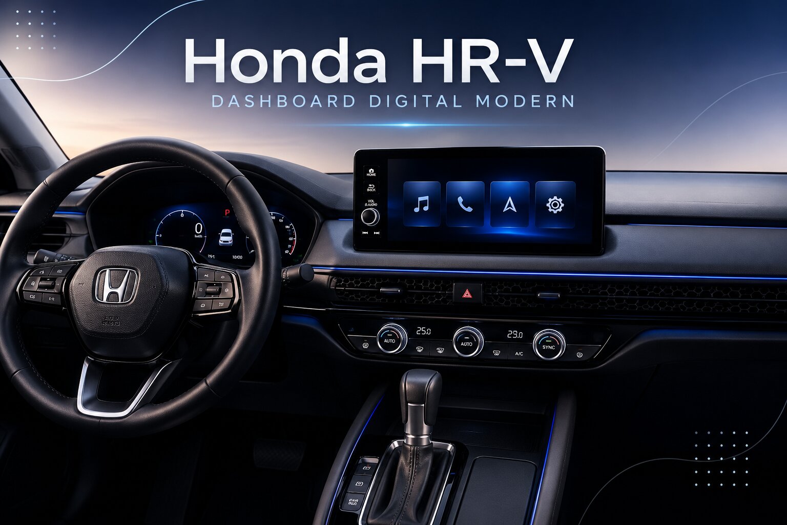 Peran Responsivitas Sistem Layar Sentuh pada Dashboard Honda HR-V terhadap Efisiensi Interaksi Pengemudi: Analisis Desain Dashboard Honda HR-V Dengan Layar Digital Modern