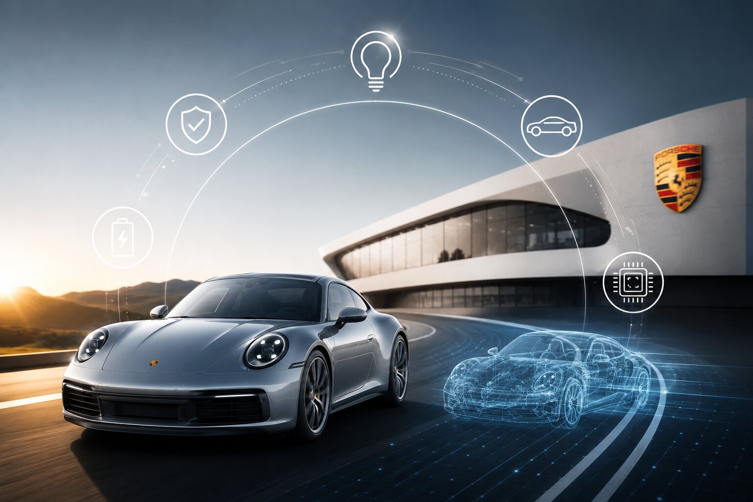 Peran Porsche dalam Pengembangan Sistem Prediktif Kendaraan Berbasis Data Real-Time