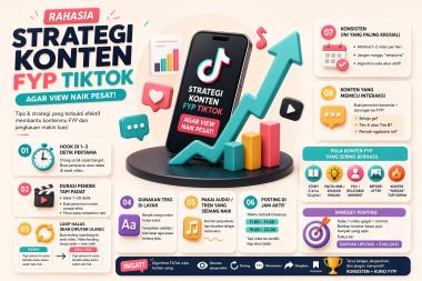 Strategi Konsistensi Konten TikTok: Cara Menjaga Ritme Upload agar Akun Terus Bertumbuh